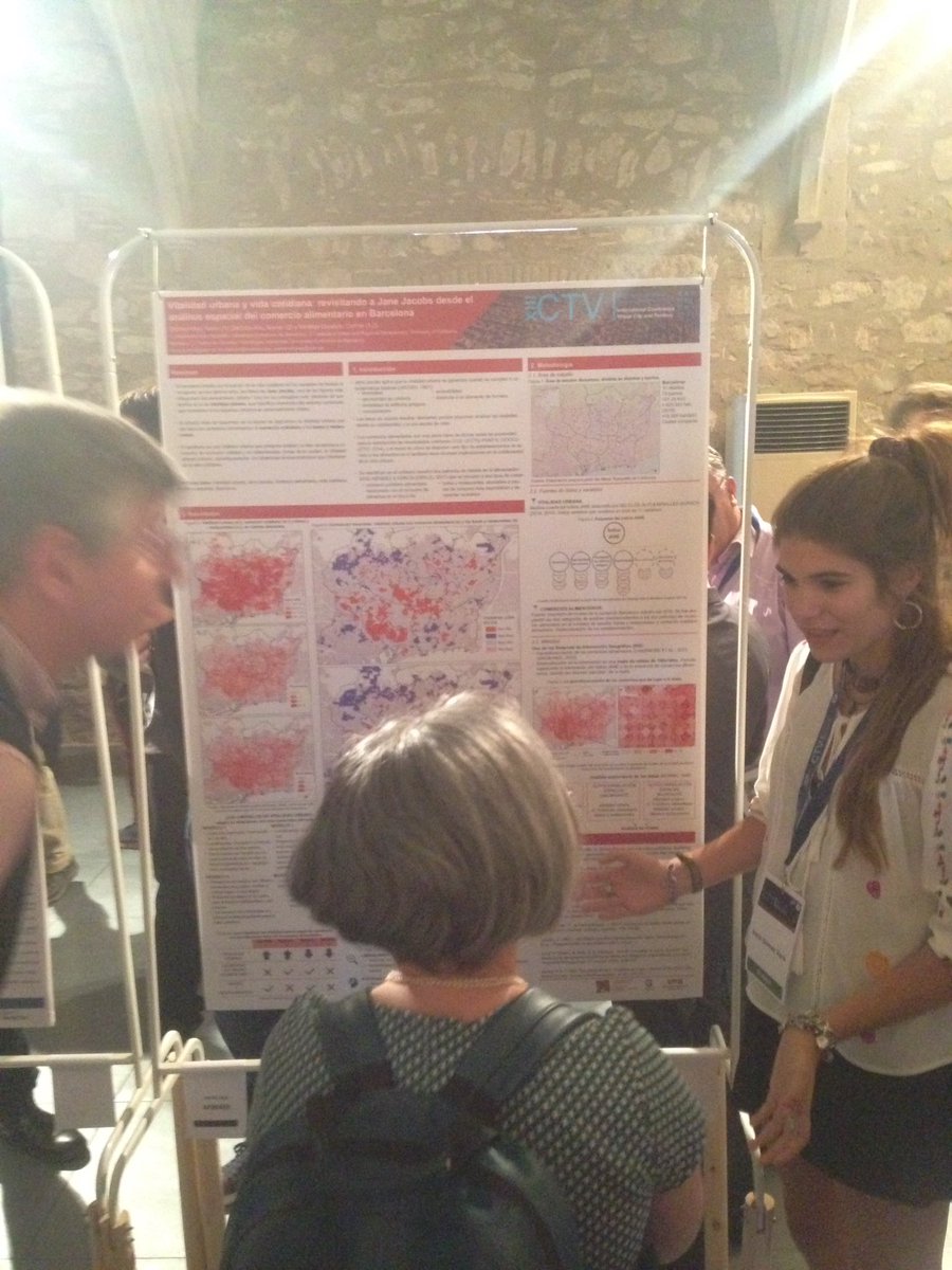 MonikaWiktoriaM's tweet photo. Today we are presenting posters at International Conference Virtual City and Territory #CTVI  @irenitayyo @MonCastaneda @gemott @Geografia_UAB @UPC_School https://t.co/JOmhgJ1lrN