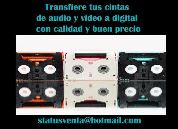StatusVenta's tweet image. Recupera y renueva todos tus recuerdos guardados para poderlos ver en tu TV, PC, Tablet, Móvil… Contáctame! #Caracas #UCV #Unearte