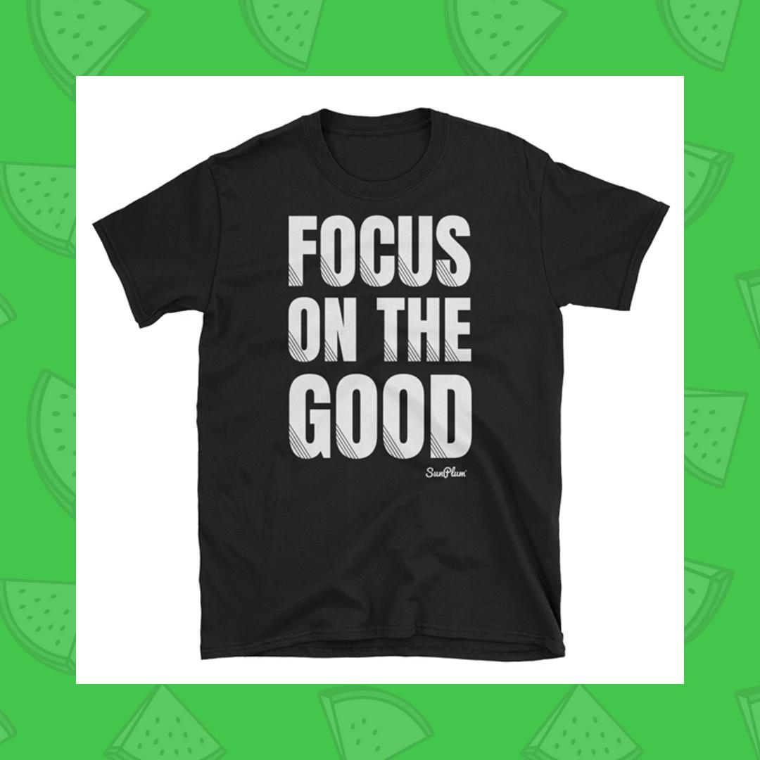 Look good, feel good with SunPlum Focus On The Good Unisex Softstyle T-Shirt. 👀

bit.ly/2obAbD9

#sunplum #sunplumlifestyle #unisextop #unisextshirt #topformen #topforwomen #unisexstyle #casualtshirt #cottonshirts #comfyshirts #comfytops #blacktshirts #blacktops