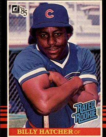 Happy Birthday, Billy Hatcher. A young Hatcher was traded by the Cubs to the Houston Astros for Jerry Mumphrey. 