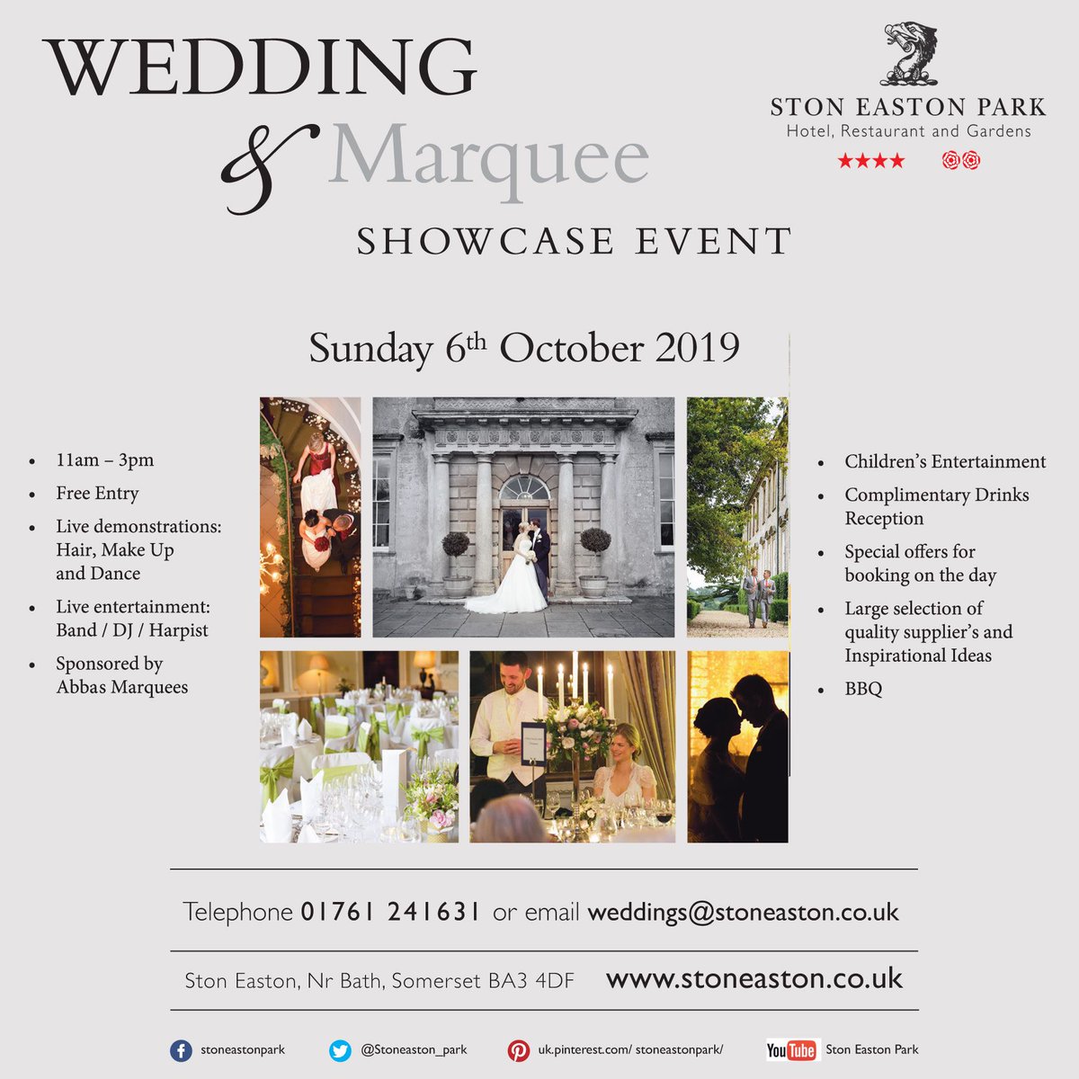 Come and see the new CRUCK Tent structure at the Ston Easton Wedding & Marquee Showcase this weekend! A stunning character filled venue with beautiful grounds, exhibiting some great local suppliers - the tent will be dressed and the team on hand to answer all your questions!