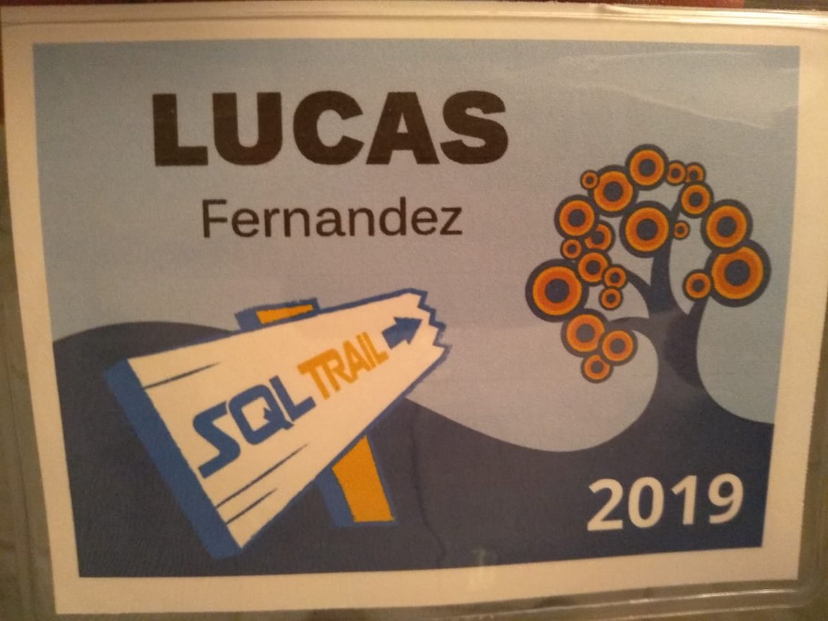 lucashfernandez's tweet image. My first #sqltrail
I have the honor of accompanying my friends @Mariano_Kovo and @gbissio will present the session "Journey to the cloud ... Experiences from the field"
These guys are a pride
🇦🇷🇦🇷🇦🇷