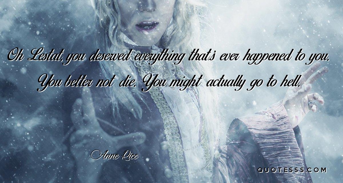 Happy Birthday Anne Rice 