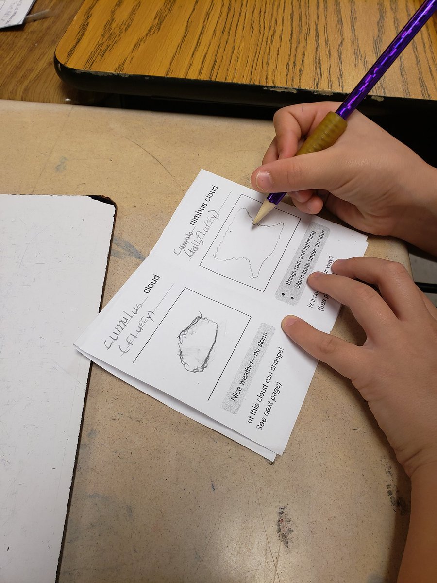 The_S_Class's tweet image. Becoming Storm Spotters with @MysterySci We're going to be experts at cloud and storm detection soon! @MGESChipmunks  #thirdgradescientists