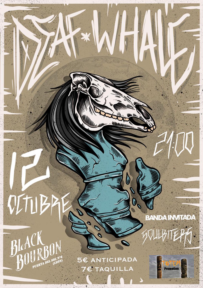 soulbiters's tweet photo. ¡Nuevo concierto! El #sábado12 estaremos junto a Deaf Whale en el Black Bourbon. ¡Os esperamos!

https://t.co/WWiTSDnKFH

#Rock #Soulbiters #YouOnThePhone #Metal #RockProgresivo #ProgresiveRock #MusicaLeónEsp #GruposLeónEsp #RockLeónEsp #RockCazurro #ConciertosLeónEsp https://t.co/4owipO3wgK