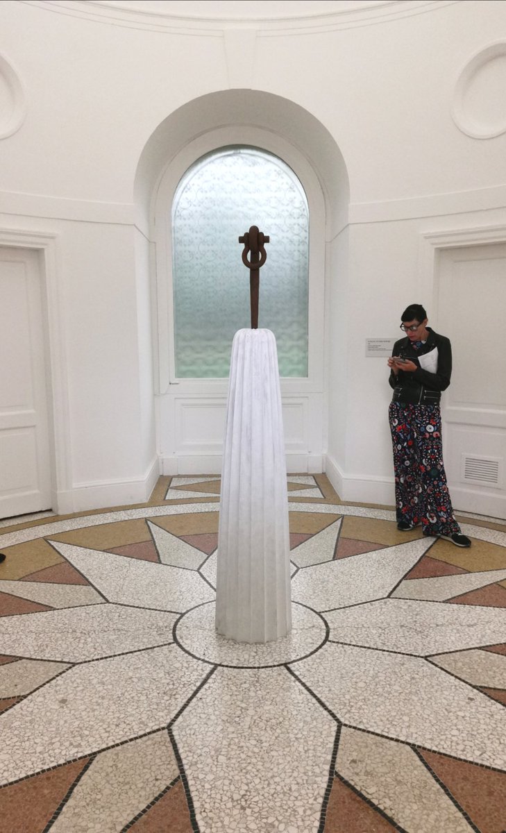 DanielTPainting's tweet photo. Round one done. #labiennali #DaneMitchell #HenryTaylor #NicoleEisenman #MartinPuryear particular favourites thus far (knees though, knees! So much walking!!) https://t.co/Q0YpeoKnJg