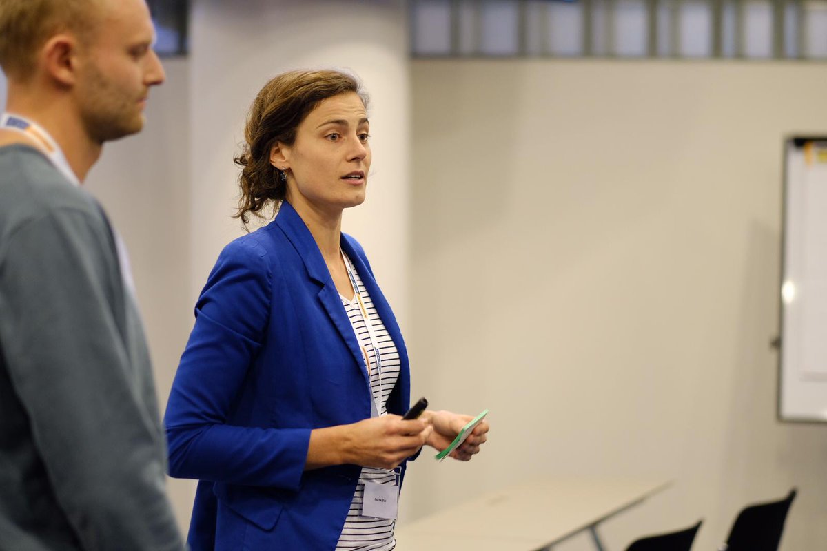 OpenStateEU's tweet photo. De pitches zijn gehouden, de jury beraadt zich en zometeen gaan we door naar de finaleronde. Welke teams winnen met hun idee voor @2eKamertweets 20.000 euro ontwikkelbudget? We weten het met een uurtje! #AccHack19 https://t.co/jiTYYfzYuE