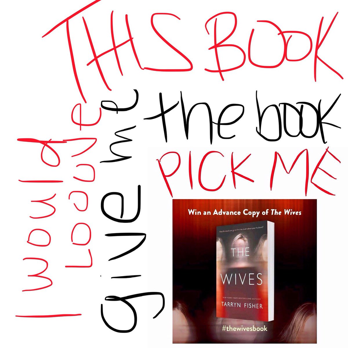 Hi. <a href="/HarperCollins/">HarperCollins</a> Just wanted to wish you happy Friday. 

#thewivesbook