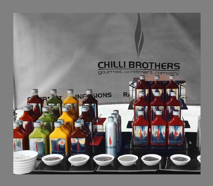 Tomorrow we’ll be <a href="/MaltbyStMkt/">Maltby Street Market</a> till 5pm &amp; <a href="/CPFoodMarket/">CPFoodMarket</a> till 3pm with our Gourmet Selection of Artisan Crafted Chilli Sauces &amp; Condiments. Global flavours locally made, utilising as much local produce as we can to tempt your taste buds. Colder days Chilli nights! See you tomorrow