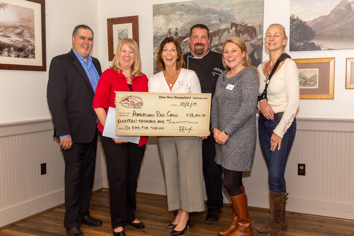 Thank u @thecmannh and your patrons for the huge <a href="/RedCross/">American Red Cross</a> support in response to #HurricaneDorain; thx as well to <a href="/GovChrisSununu/">Chris Sununu</a> for the words of encouragement! And to <a href="/mariadevlin2012/">Maria Devlin</a> @NHRedCross team for your tireless efforts! <a href="/Ozzypallooza/">John Osborn</a>