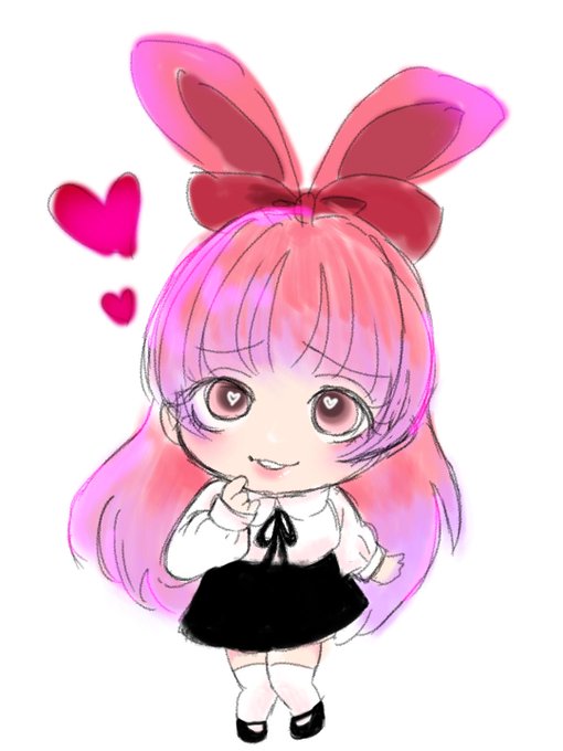 うさぎ系女子のtwitterイラスト検索結果 古い順