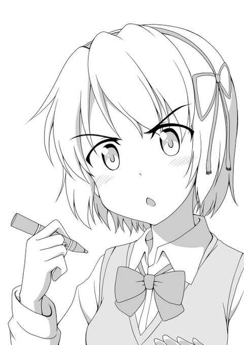 ちょっと遅くなったけど君の名は。の三葉さん。 