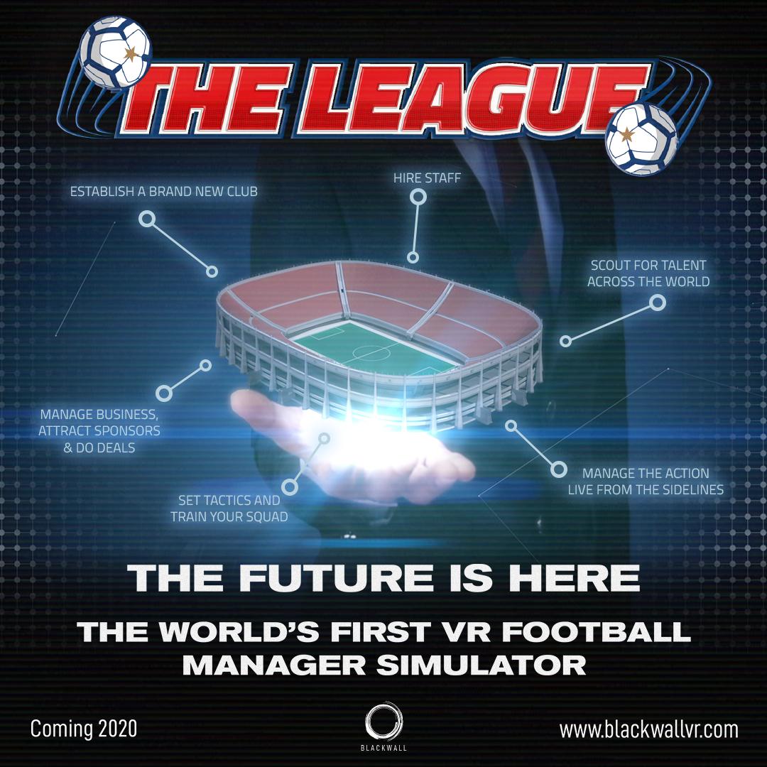 theleaguevr's tweet photo. Ready to become the next biggest football manager?
VR football simulation COMING 2020 ⚽️

Sign up from the link in bio to become a player in the game!
#footballculture #footballskills #OculusQuest  #football #footballers #vr #footballtraining #virtualreality https://t.co/GJURZ5GBsA