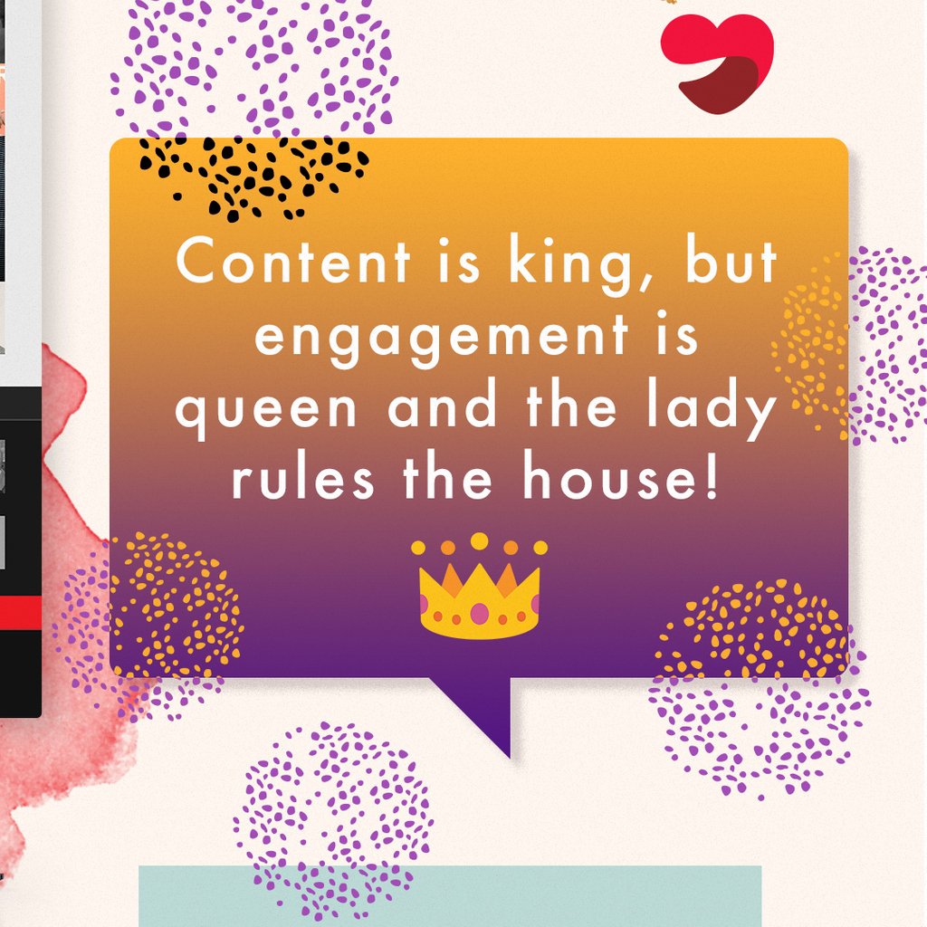 Heart_CMS's tweet photo. When it comes to content you have to also think about engagement. Whether it's like, comment, share or even a click, view and more. We can offer you a team to help you with your content to get the best engagement. DM us today if you are looking to grow your content. https://t.co/Ql9uRUIqco
