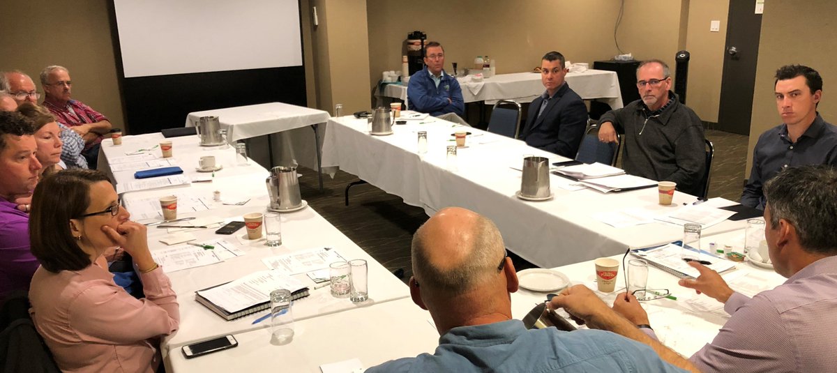_OSSGA's tweet photo. OSSGA’s Northern Regional Committee met in Sudbury yesterday to discuss issues of local importance and get updates on OSSGA initiatives at Queen’s Park. #GravelFacts #AggregateBuildsOntario https://t.co/9gUq5kcxZ8