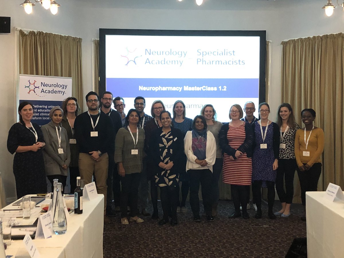 Neurology Academy (@theneuroacademy) on Twitter photo What a superb 1st day on Epilepsy. Now getting ready for the poster presentation evening followed by a day of Parkinson’s tomorrow. Neuropharmacist cohort #1 #neuropharmacy <a href="/UKCPANeuro/">UKCPA Neurosciences Committee</a> <a href="/ParkinsonsEN/">Parkinson's UK Excellence Network</a> <a href="/joelamathews/">Joela Mathews</a> <a href="/RayDorsey7/">Ray Dorsey</a> <a href="/jonessa1980/">Shelley Jones</a> @drneilarchibald What a superb 1st day on Epilepsy. Now getting ready for the poster presentation evening followed by a day of Parkinson’s tomorrow. Neuropharmacist cohort #1 #neuropharmacy <a href="/UKCPANeuro/">UKCPA Neurosciences Committee</a> <a href="/ParkinsonsEN/">Parkinson's UK Excellence Network</a> <a href="/joelamathews/">Joela Mathews</a> <a href="/RayDorsey7/">Ray Dorsey</a> <a href="/jonessa1980/">Shelley Jones</a> @drneilarchibald
