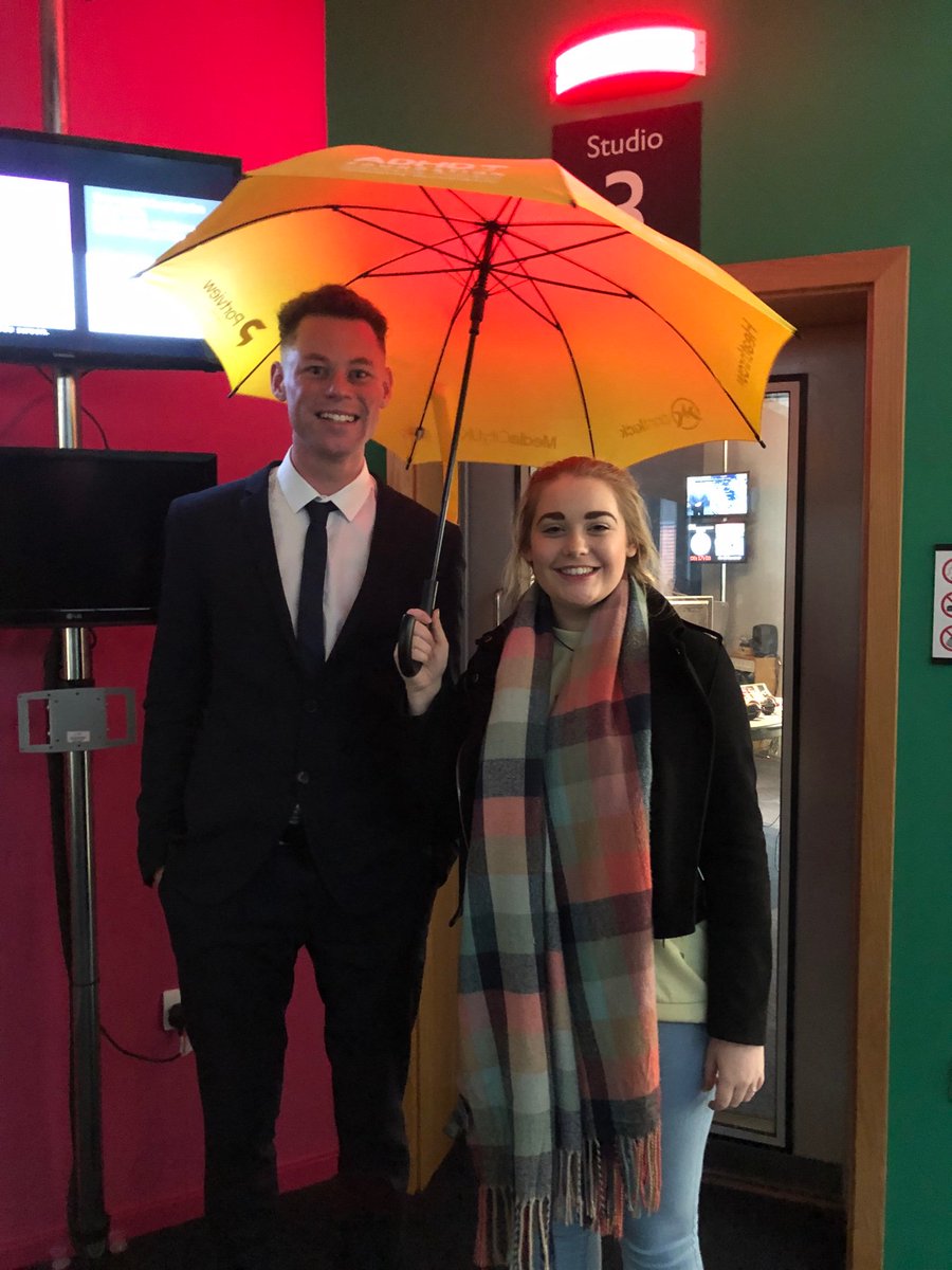 NeurodiversityT's tweet photo. A big thank you to Foundation Neurodiversity Young Ambassadors Charlotte Dowson &amp; Andy Smith for an excellent live interview today with BBC Radio ☂️👏👏👏 @LIPASixthFormCo @NHSBuryCCG @BuryCouncil https://t.co/9c4ZbaieFJ