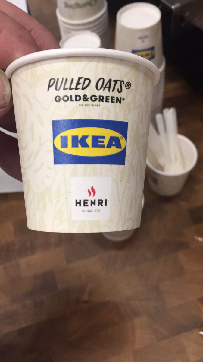 Leuke sampling van vega gerechten #bewust #EetgeenDierendag <a href="/HenriBV/">Henri - Fam v Olphen</a> #goldenGeen #pulledoats