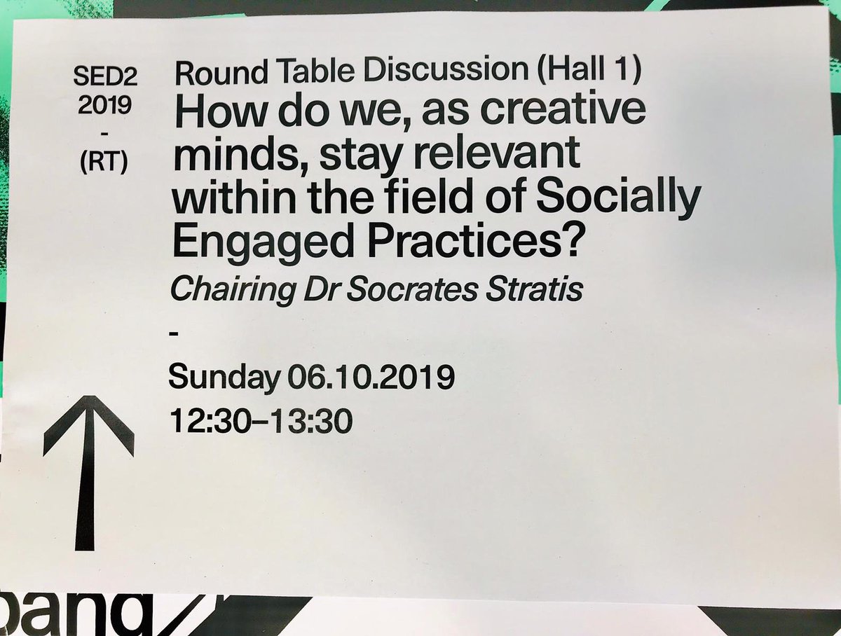 Remember to register for the round table discussion taking place at #sedconference2019 this Sunday