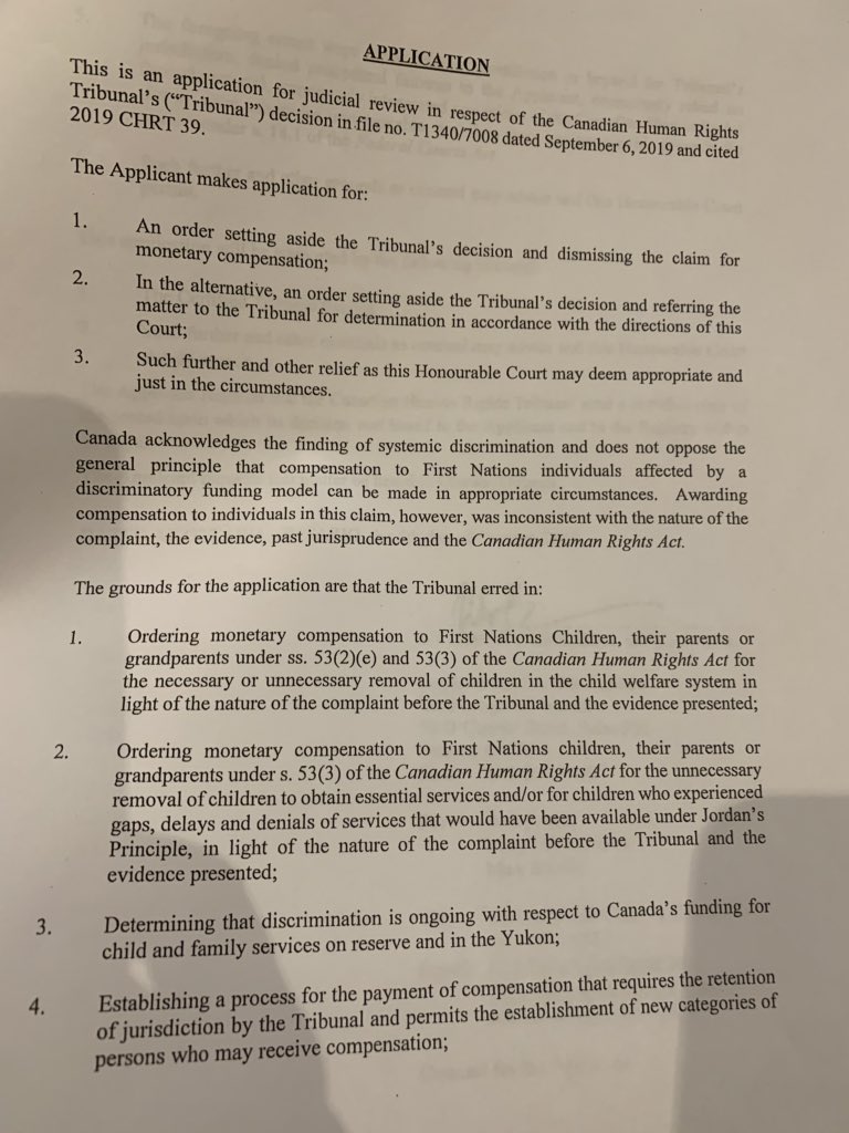 CaringSociety's tweet photo. Breaking news. Feds appeal decision awarding compensation to children and families affected by Canada’s wilful and reckless discrimination. https://t.co/Vjr6XqUmEa