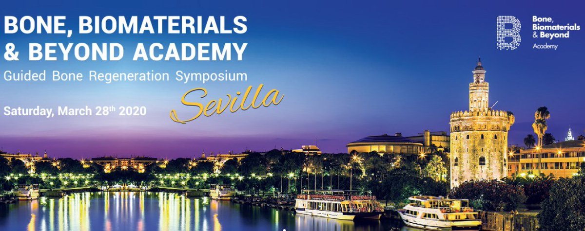 PI_courses's tweet photo. 🔰 Guided Bone Regeneration Symposium 🔰
Bone, Biomaterials and Beyond Academy

🗓️ March 28, 2020
📍 Seville, Spain 🇪🇸

ℹ️ More info 👉 https://t.co/defc8M8Lg7

#BBBacademy #DentalConference #DentalSymposium #DentalEducation #DentalCE #Seville #Spain https://t.co/SVBMNccLkm