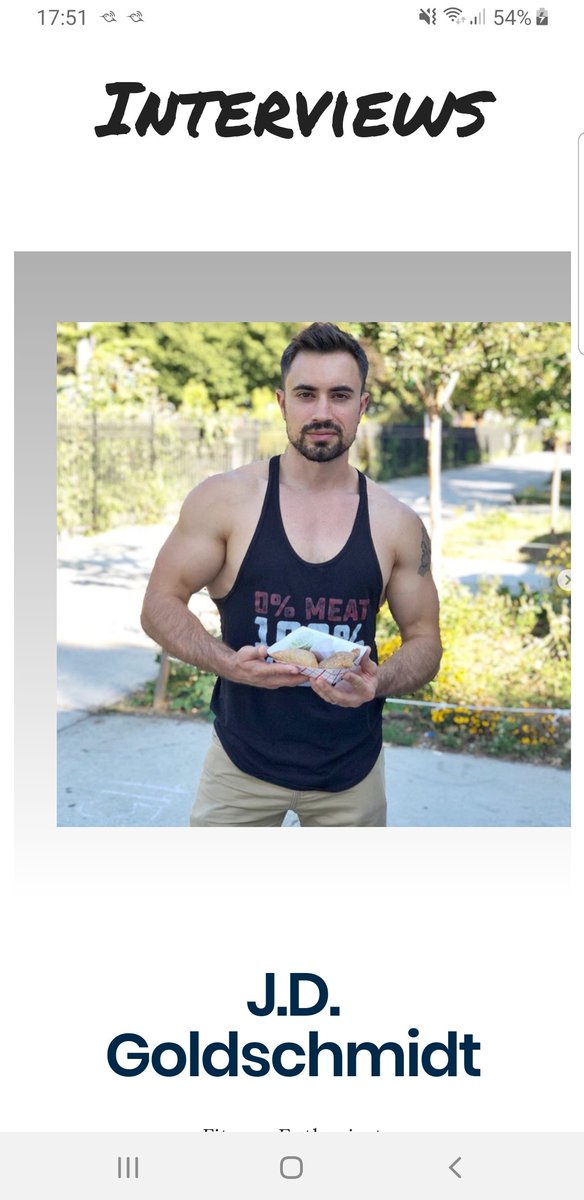 New interview on my blog.

aaroncaldervegan.com/new-interview/

With fitness enthusiast <a href="/Tofu_fit_guy/">tofu_fit_guy</a>

#vegan #plantbasedmuscle #veganfitness