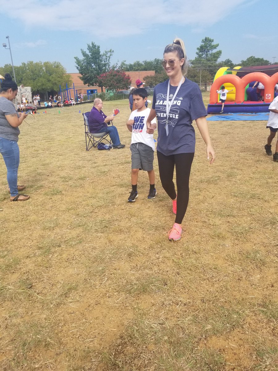 Such a great fun run today!  #WeareBearcreek #GCISD #BCEPE
