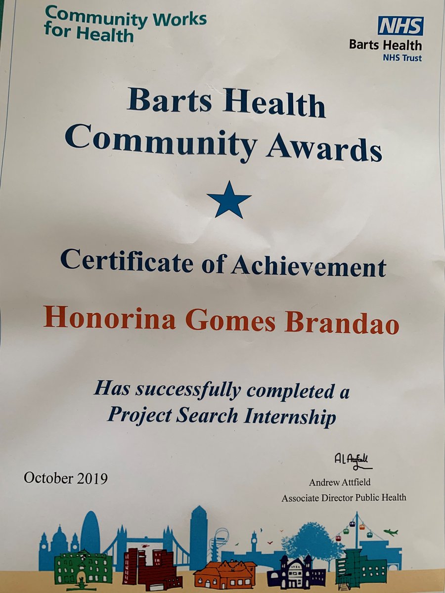 ProjectsearchNH's tweet photo. We had an amazing evening of celebration @NHSBartsHealth community awards to celebrate success of @ProjectsearchNH @NewhamHospital @newhamcollege. We want to thank @JustinPNHS and @anna_szkola  and for all the support they provided us all the way https://t.co/MB0XHLHyg5