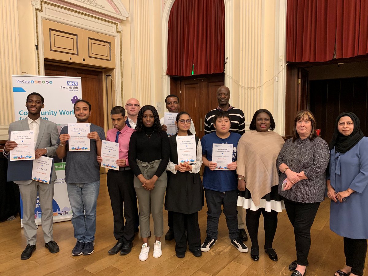 ProjectsearchNH's tweet photo. We had an amazing evening of celebration @NHSBartsHealth community awards to celebrate success of @ProjectsearchNH @NewhamHospital @newhamcollege. We want to thank @JustinPNHS and @anna_szkola  and for all the support they provided us all the way https://t.co/MB0XHLHyg5