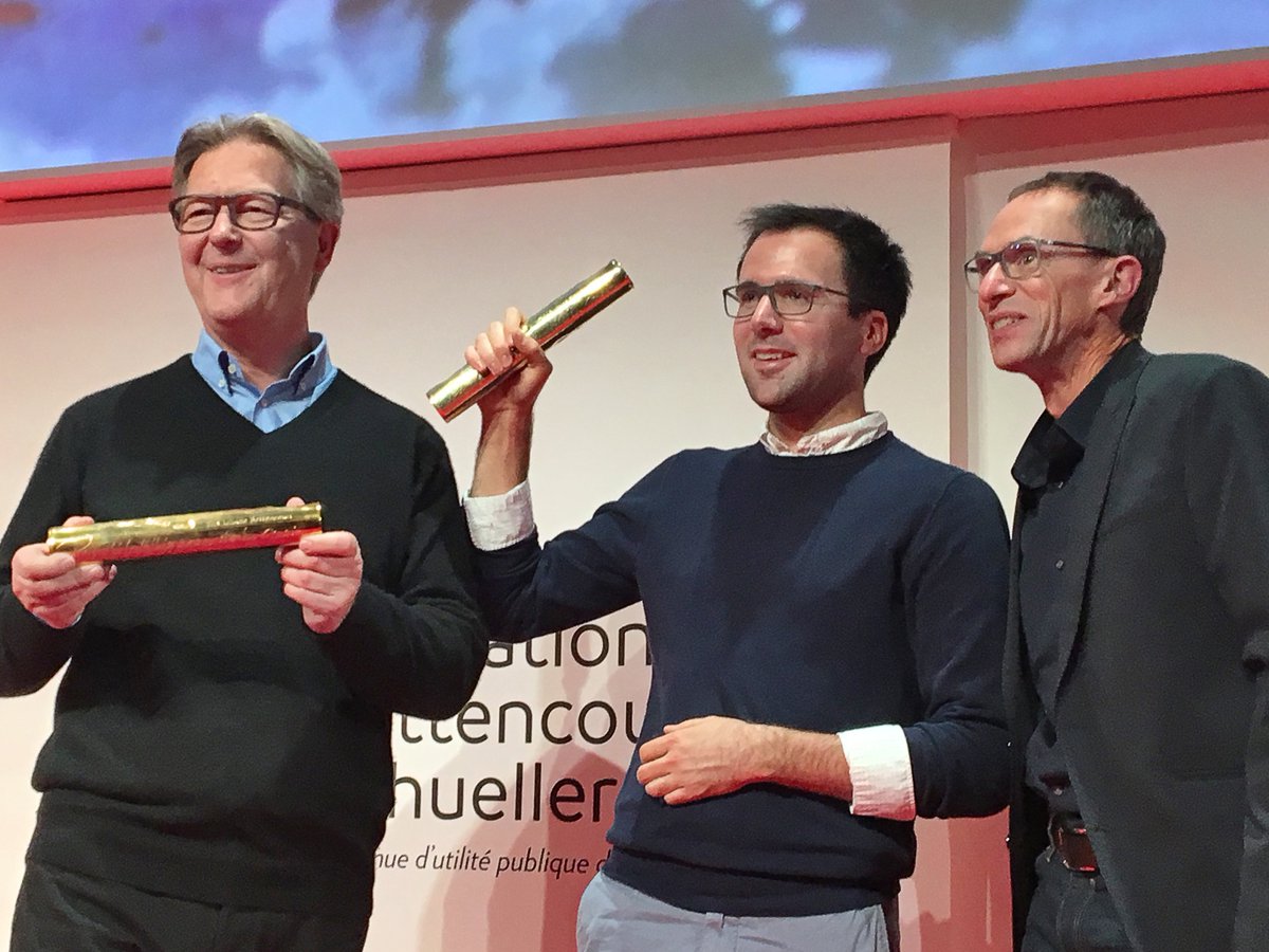 Very honored to receive the "Liliane Bettencourt prize pour l'intelligence de la main - Dialogues" with Ludwig Vogelgesang for the Argo crib.
Thank you to the <a href="/fondation_BS/">Fondation Bettencourt Schueller</a>, and all those who supported us on this adventure.
#TalentFondationBettencourt #intelligencedelamain
