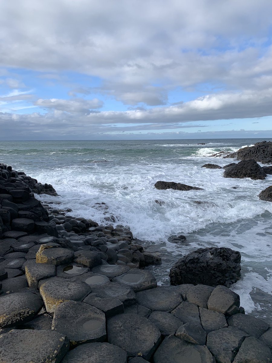shuladj's tweet photo. Fabulous afternoon driving along the beautiful Northern Irish coast to the Giant’s Causeway.  Looking forward to the @EuropeanCBA conference reception tonight https://t.co/bzsMXPf3HG