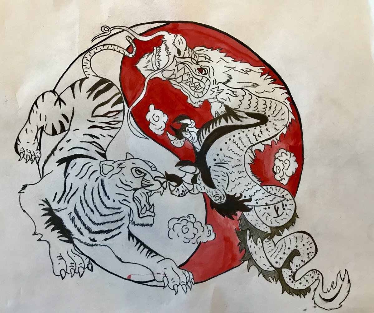 Hilary Salas-Rodriguez is a new student who came into art class ON FIRE. Her art is stunning and I can't wait to see what she does next! #STMS #weareltusd #STMSpride