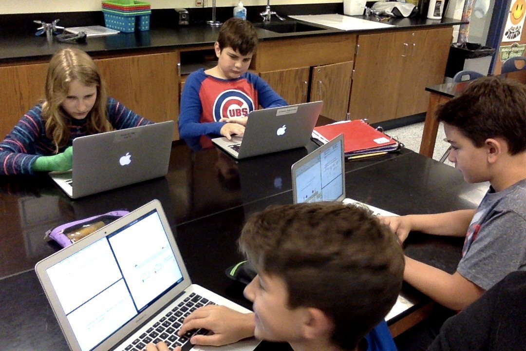 GieselmannMrs's tweet photo. 6th grade Science students use Newton's Law of Universal Gravitation to find the force of gravity and prove the relationship between mass, distance, and gravity! Several students even took the extra challenge of proving the gravitational constant! #106learns #IsaacNewton https://t.co/btGto3XYKD