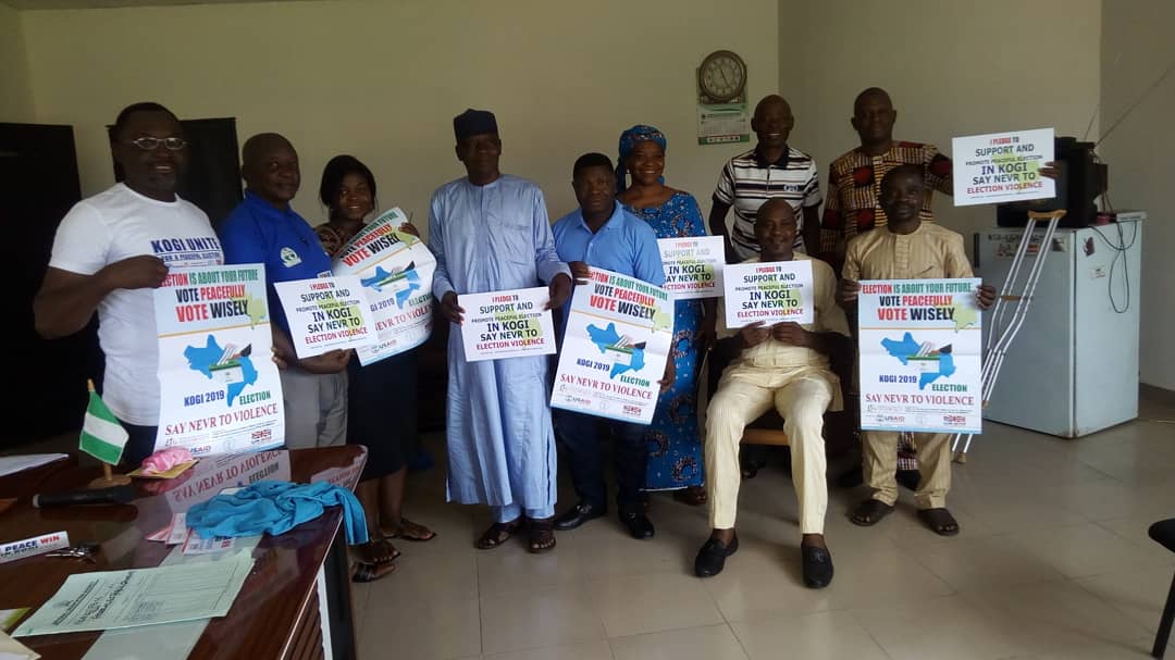 cajrrights's tweet photo. Stakeholder visit to Kogi state @NOA_Nigeria under the @nevrng project. We discussed their role in promoting peaceful election as #KogiDecides2019 and they committed to play their part. The #NEVR project is supported by @USAID &amp; @UKaid https://t.co/6d7AFCIUOR