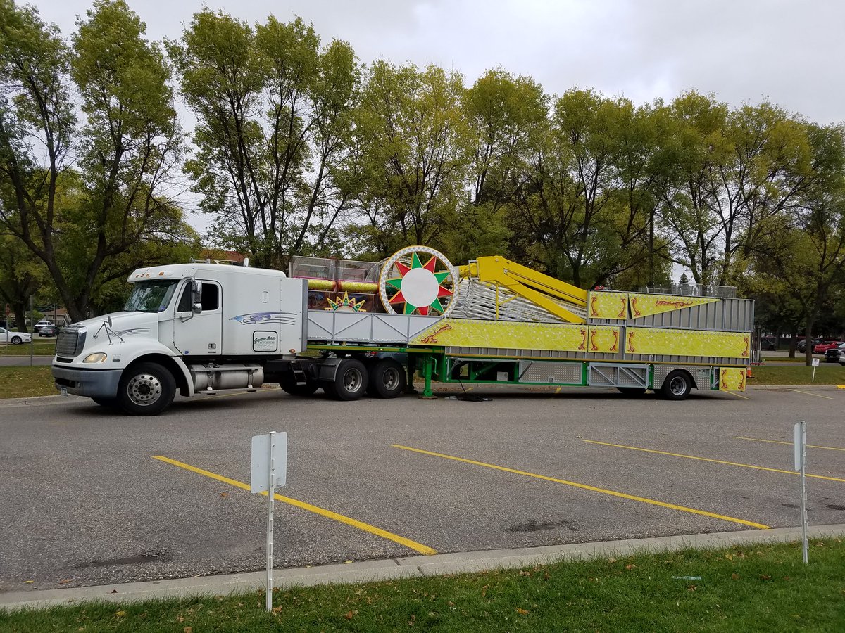 Here comes the ferris wheel. #Homecoming2019 #MSUM