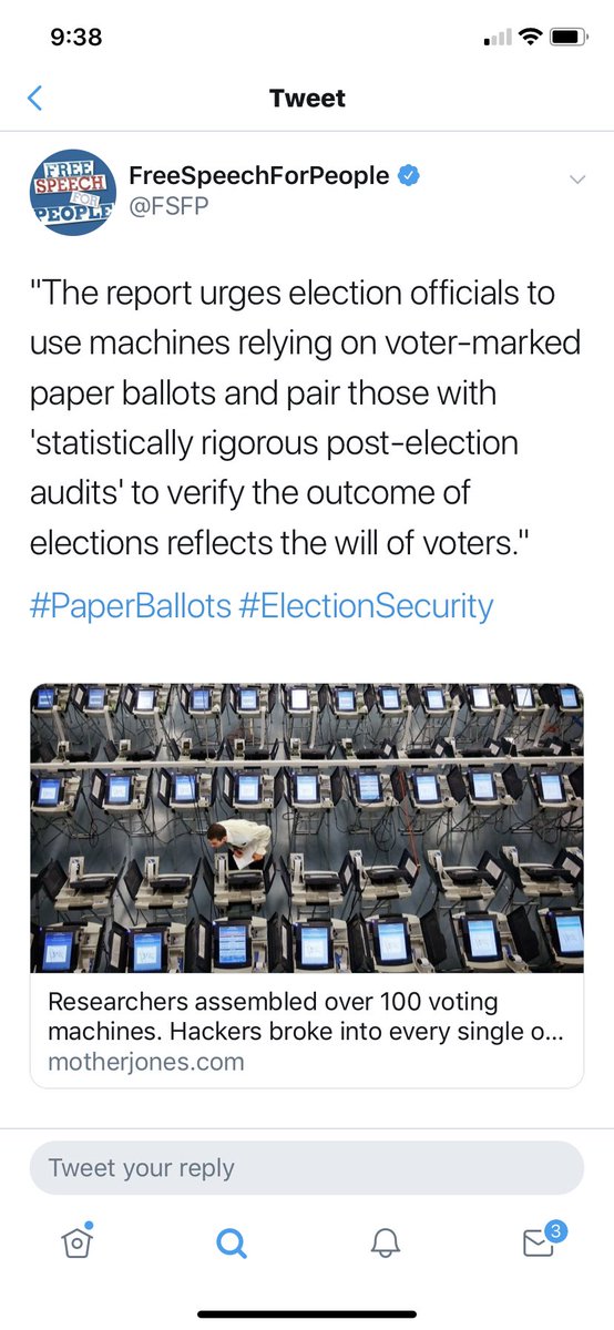  @MotherJones & others in the media latch onto the DEFCON report’s use of the ambiguous “voter marked paper ballots” phrase, & then others repeat it, unwittingly facilitating rather than stopping more BMD sales, bc insiders have decided the phrase includes dangerous BMDs. 23/