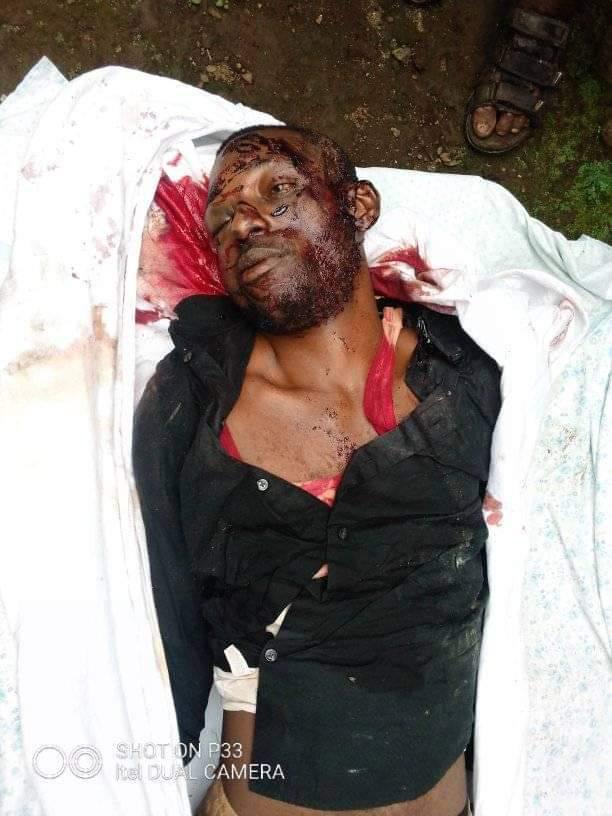 Fombat2's tweet photo. As Yaounde #Dialogues ends today 04.10.19, #Genocide sees a new phase
[04/10 17:09] +237: Very serious shooting going on since 3am in #Bali Nyonga.  15 amour cars surrounding  Bali. Pray for Bali people. Killing is ongoing as we speak. @10DowningStreet
@BorisJohnson @UN
#Genocide https://t.co/Y4vFnPMRz4