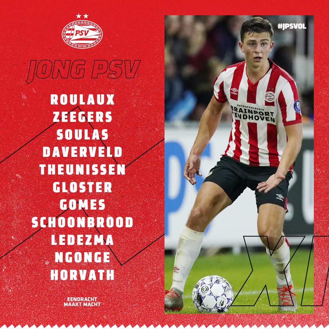 Jong PSV vs @fcvolendam 

Onze 1️⃣1️⃣!