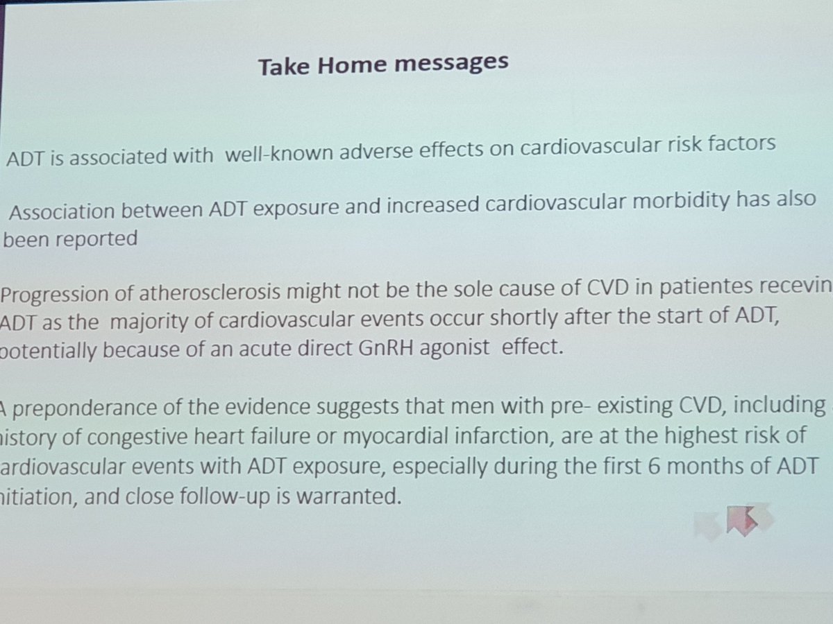 arjunkg's tweet photo. Cardiac risks with #prosate #cancer treatment by @md_arianemacedo #Teamwork is key! #CardioOnc #GCOS #GCOS2019 https://t.co/1JjMJjQCQt