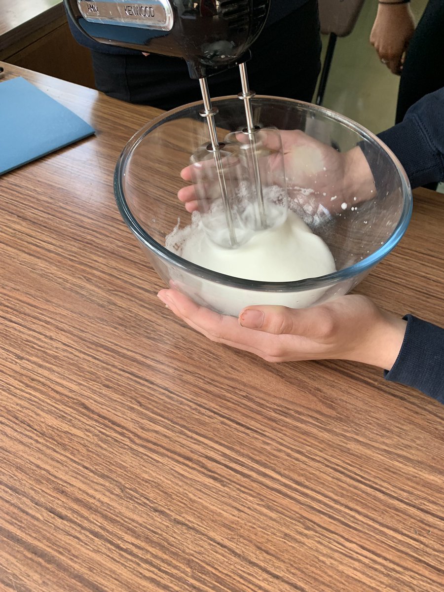 HazleheadHE's tweet image. S3 looking at #functionalproperties of #food #emulsification #coagulation #areation #ExperientialAfternoon #activelearning
