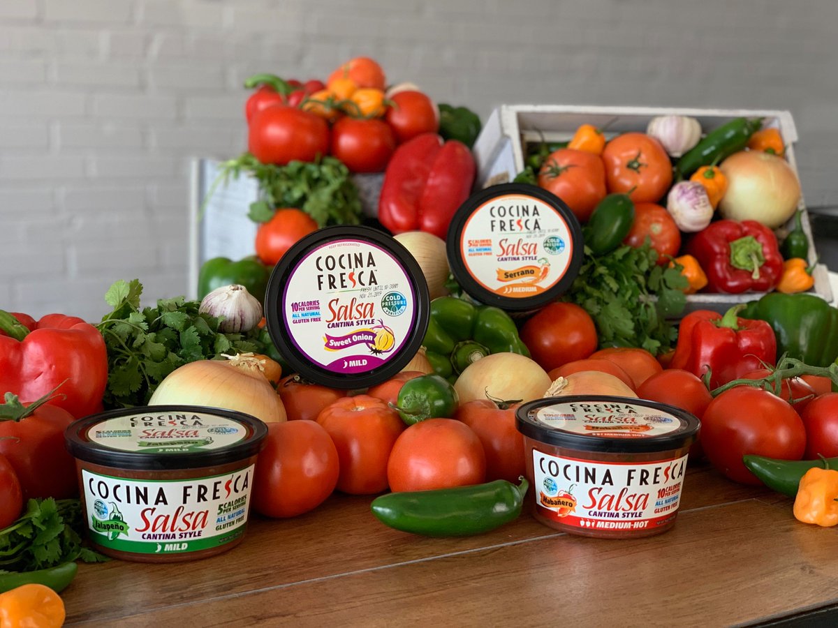 CocinaFresca's tweet photo. Cocina Fresca Salsa was founded in 2005 with one idea – make great tasting, good for you salsa - and we've been dedicated to that mission ever since. 🌶

Read more 👉 https://t.co/BQ0epSMTft https://t.co/REiY7ySehk