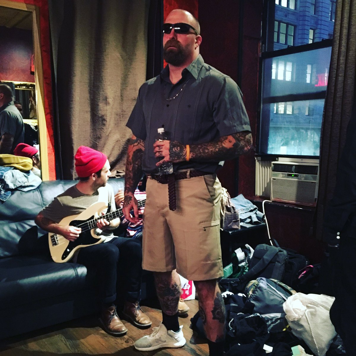 NEW PODDY TIME! Episode 90 out today!! The brothers talk new Rambo , Melvins, King Crimson , read fan emails &amp; the importance of this classic rad dad look!! Available on all major podcast outlets and brought to you by <a href="/BlueChew/">BlueChew</a> - use promo code KAP 🔥