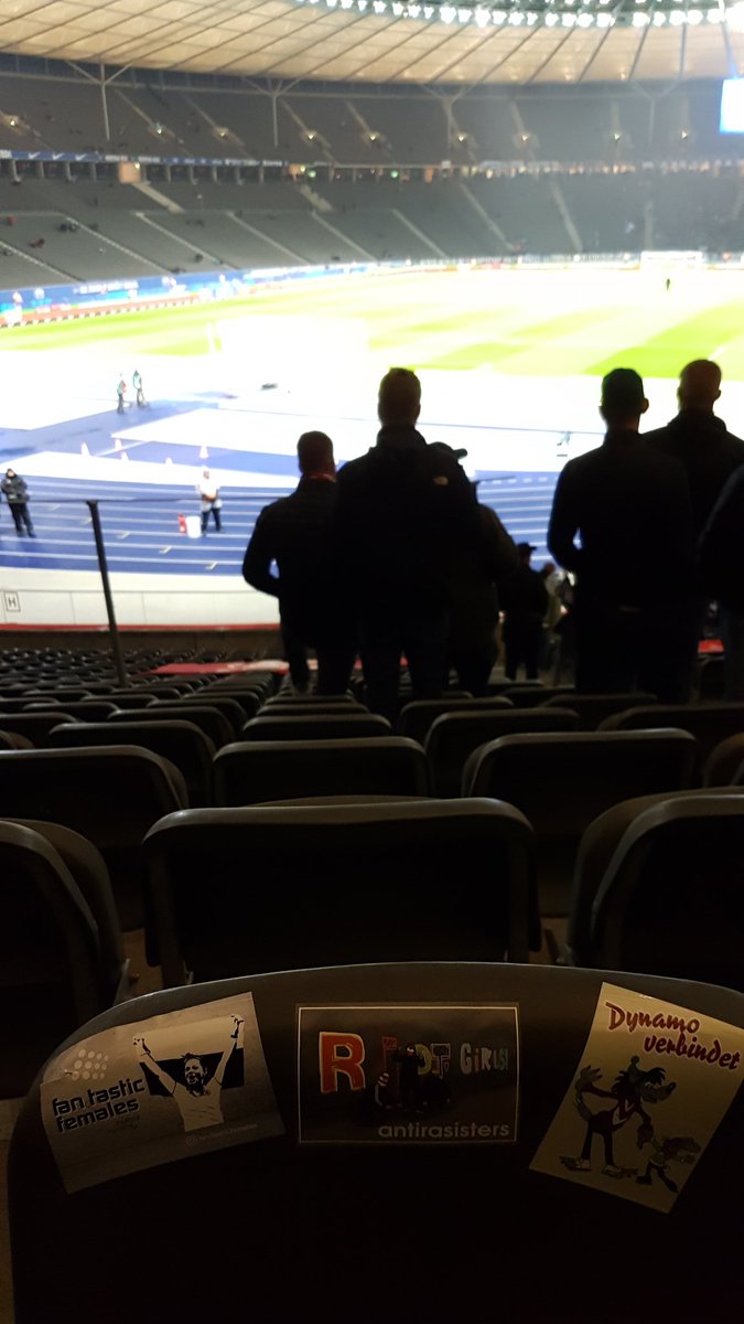 Medienfreundin's tweet photo. #FanTasticFemales #StickersOnTour 
#F95 #Awaydays #BSCF95 https://t.co/4AsYdNeXb5