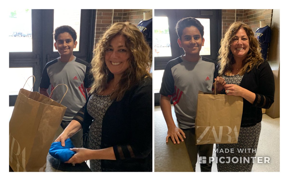 ldixon2's tweet photo. Thank u @dhayes333 @troy_athens @troyschools it was such a joy 2 work in the #CornerCollection free school store 2day, helping students with things they need & being kind to the planet 🌎 #Caring & #Recycling 🥰 https://t.co/F2qXNEV6Fb