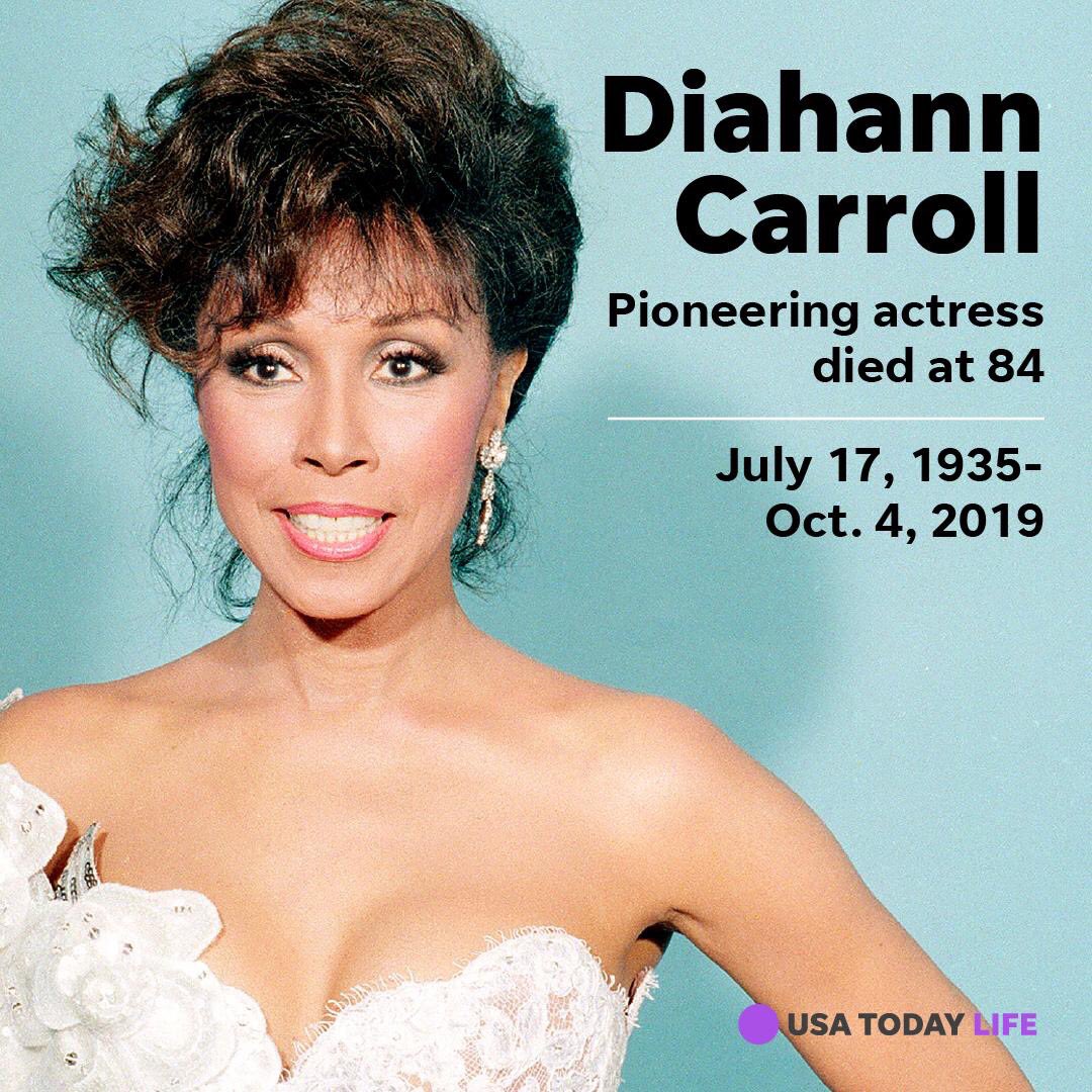 RIP Diahann Carroll. 