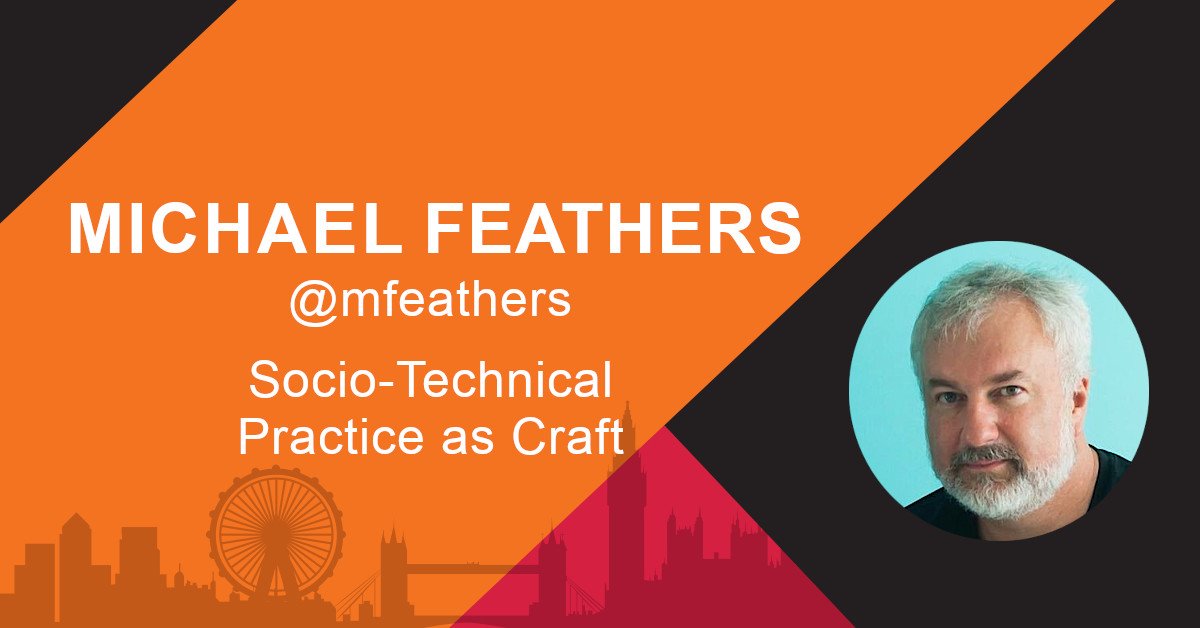 Always a pleasure and education to hear what the amazing <a href="/mfeathers/">Michael Feathers</a> has to say. Thank you for sharing your thoughts on Socio-Technical Practice as Craft. What a way to end #SCLConf 2019
