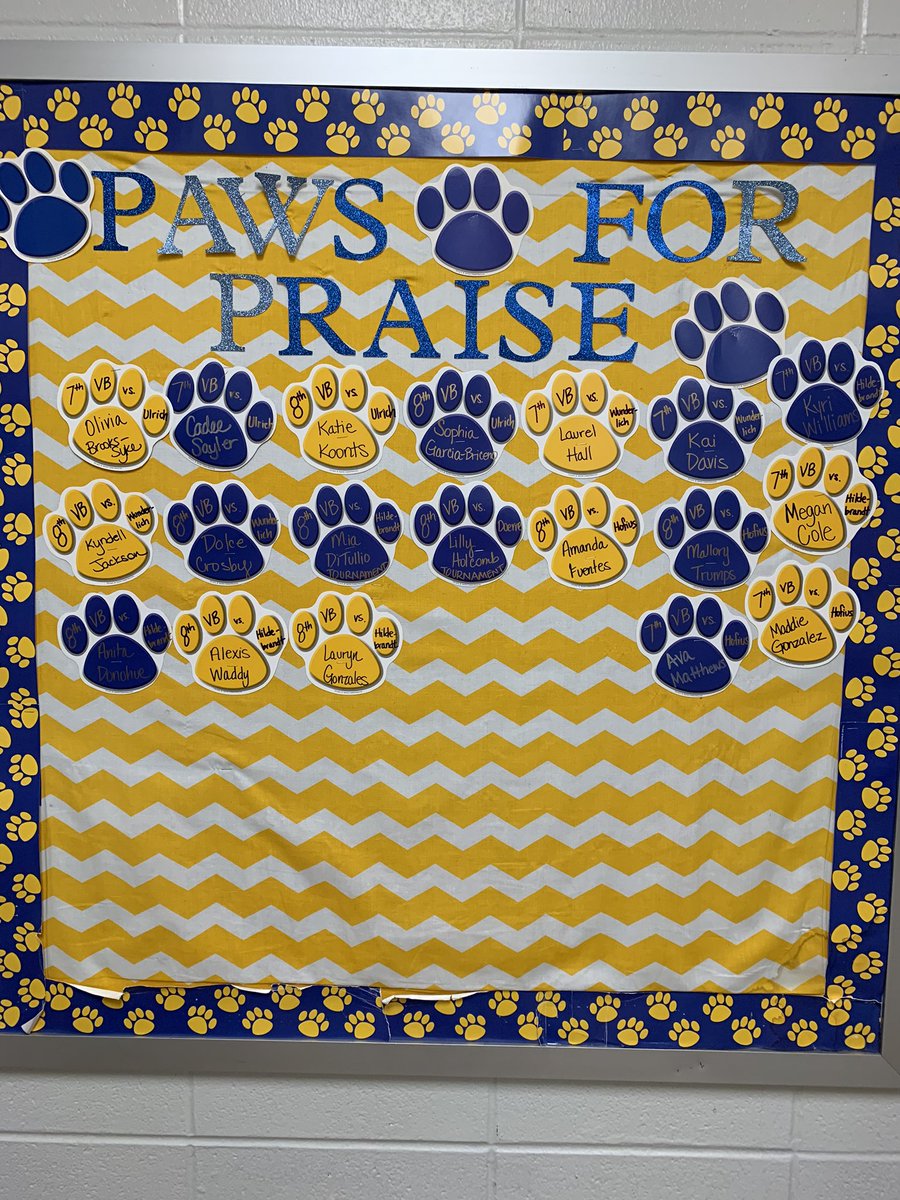 Volleyball Wall of Honor so far this season! Players of the Game! Proud of these girls and their efforts on Game Day! <a href="/KlebKISD/">Kleb Intermediate</a>