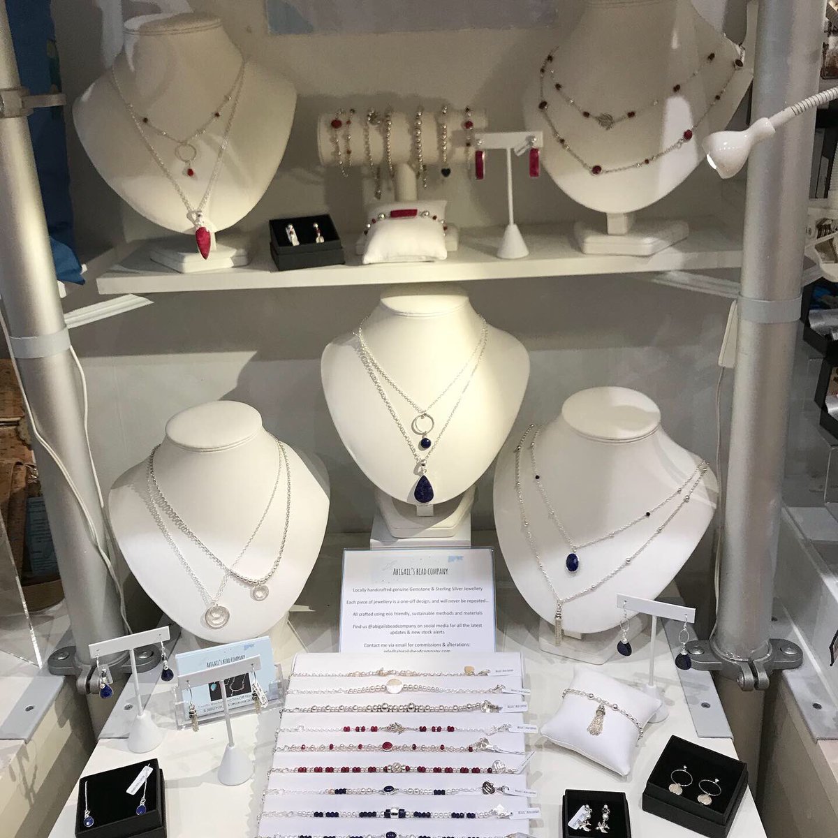AbigailsBead's tweet image. Brand new autumn jewellery collections featuring Ruby, Lapis Lazuli &amp;amp; Sterling Silver is now available exclusively at @AllOriginalEali in Ealing! Come down and check out new one-off designs locally handcrafted! #handcrafted #oneoffdesigns #gemstone #jewellery #shoplocal