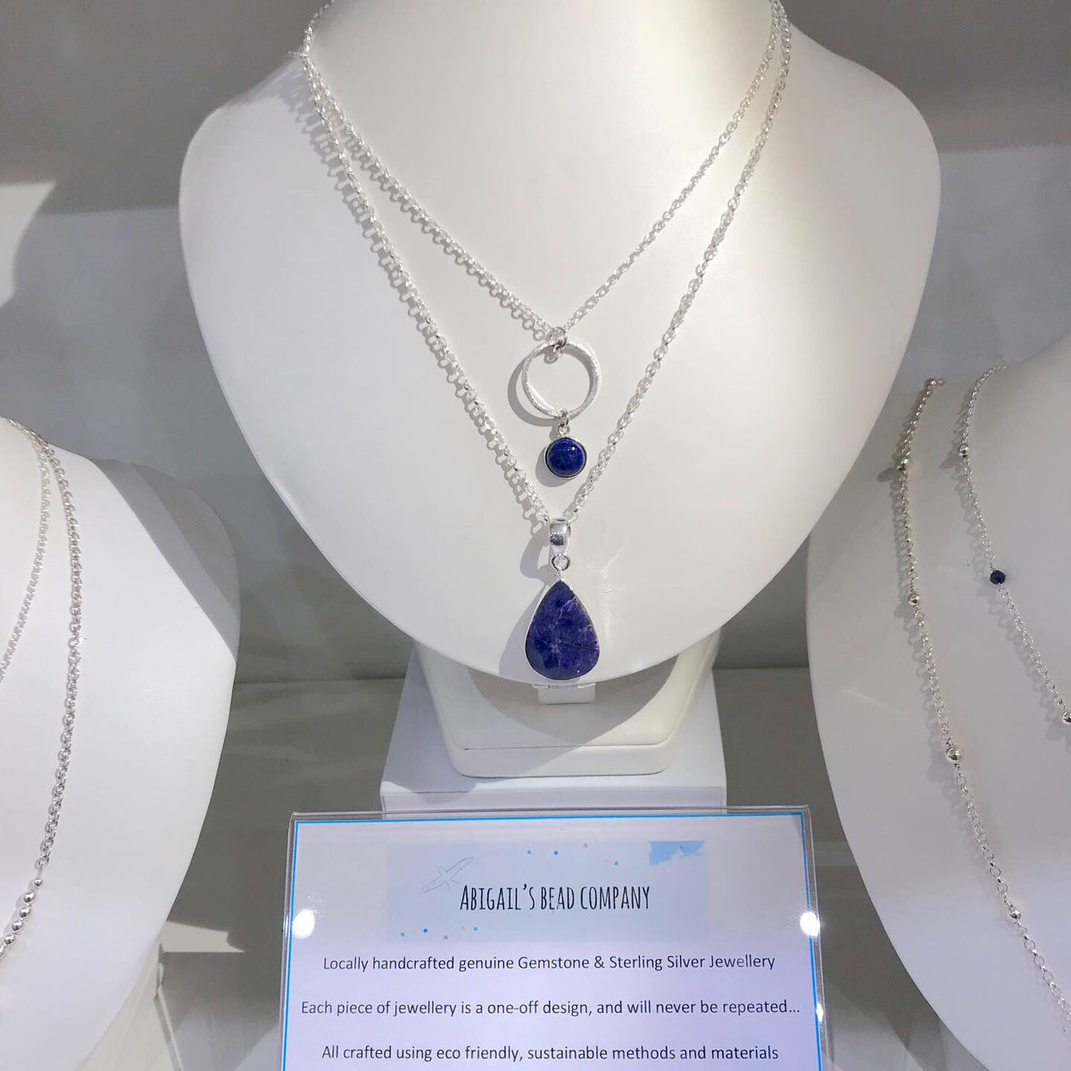 AbigailsBead's tweet image. Brand new autumn jewellery collections featuring Ruby, Lapis Lazuli &amp;amp; Sterling Silver is now available exclusively at @AllOriginalEali in Ealing! Come down and check out new one-off designs locally handcrafted! #handcrafted #oneoffdesigns #gemstone #jewellery #shoplocal