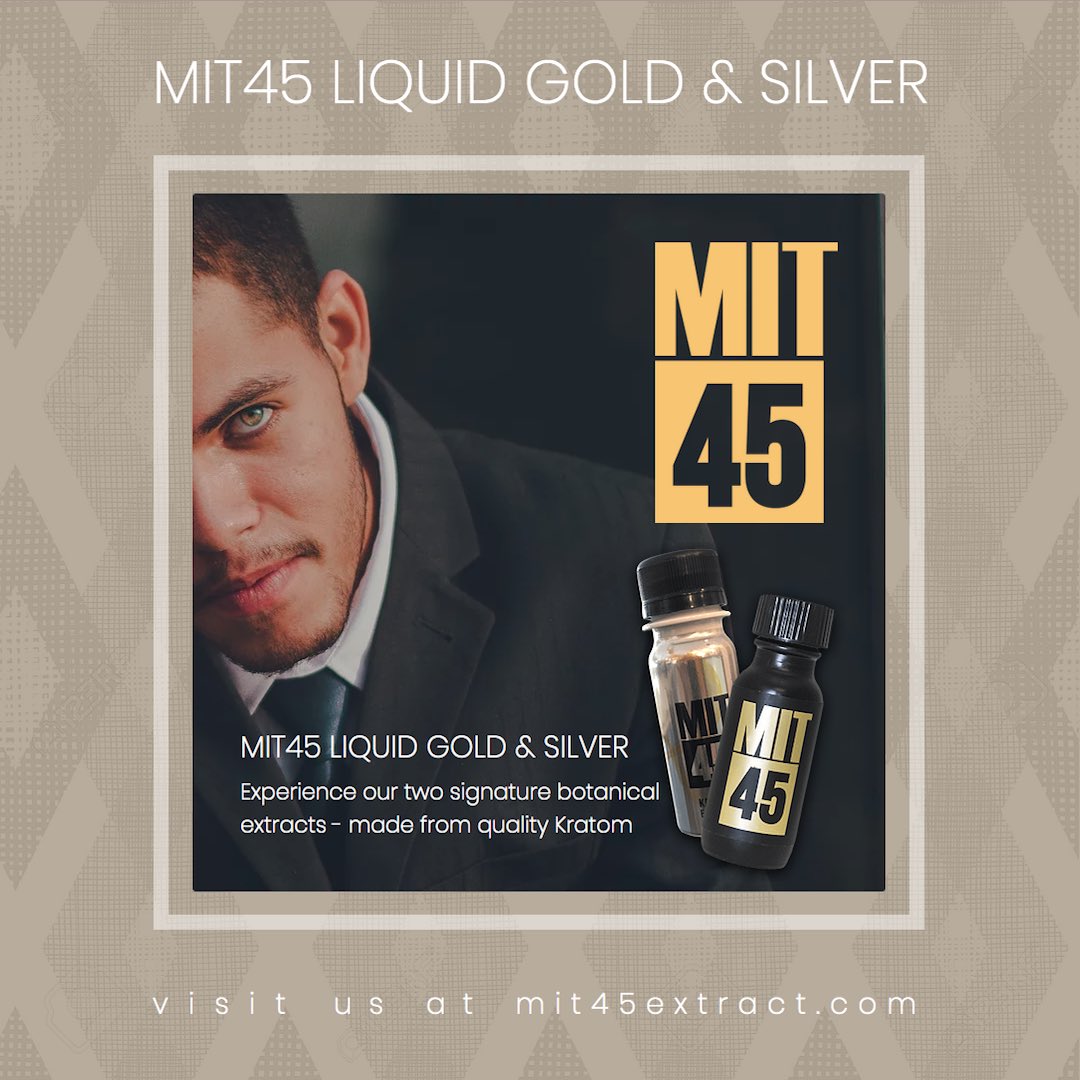 Introducing MIT45 Liquid Gold &amp; Silver

Only at mit45extract.com